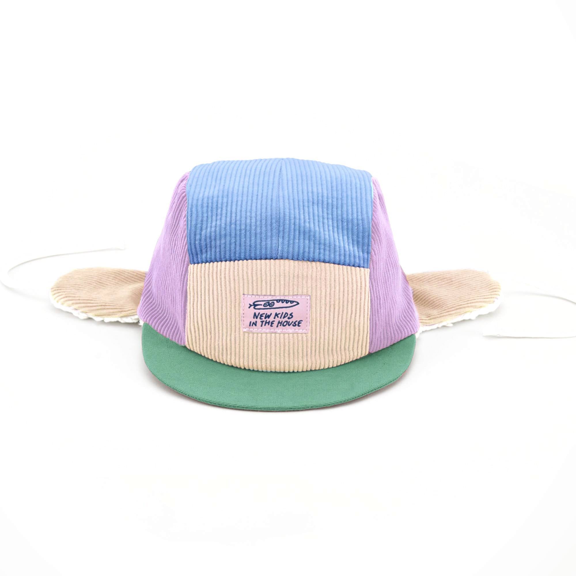 Robin Cap aus Kord Bio-Baumwollplüsch