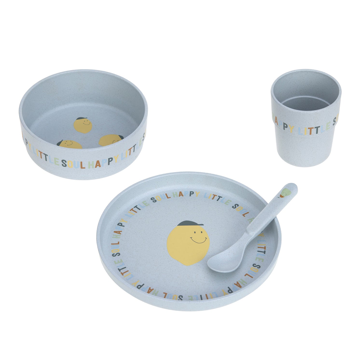 Kindergeschirr Set - 4-Teilig aus Cellulose