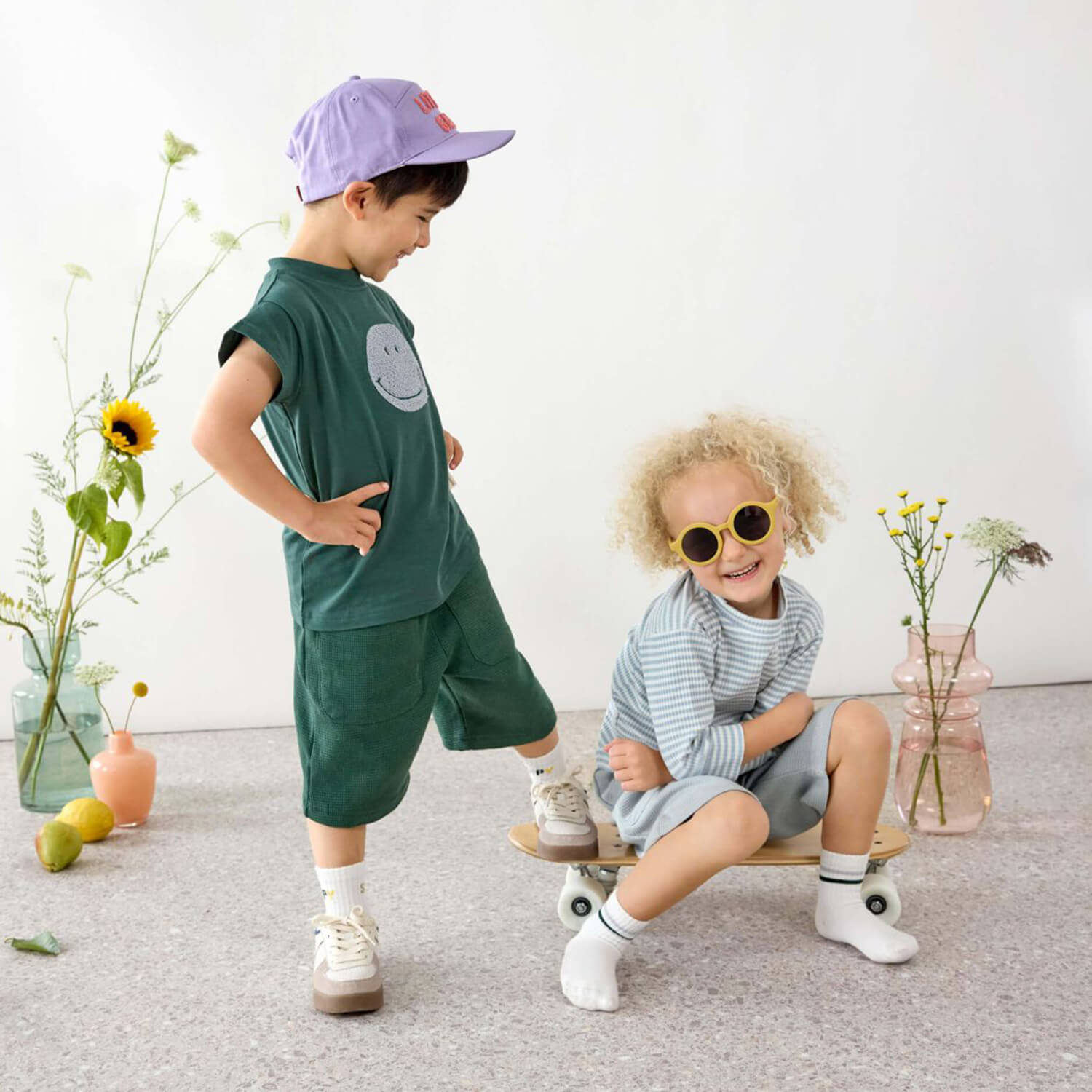 Kids Base Cap aus Bio - Baumwolle von Lässig kaufen - Kleidung, Babykleidung & mehr