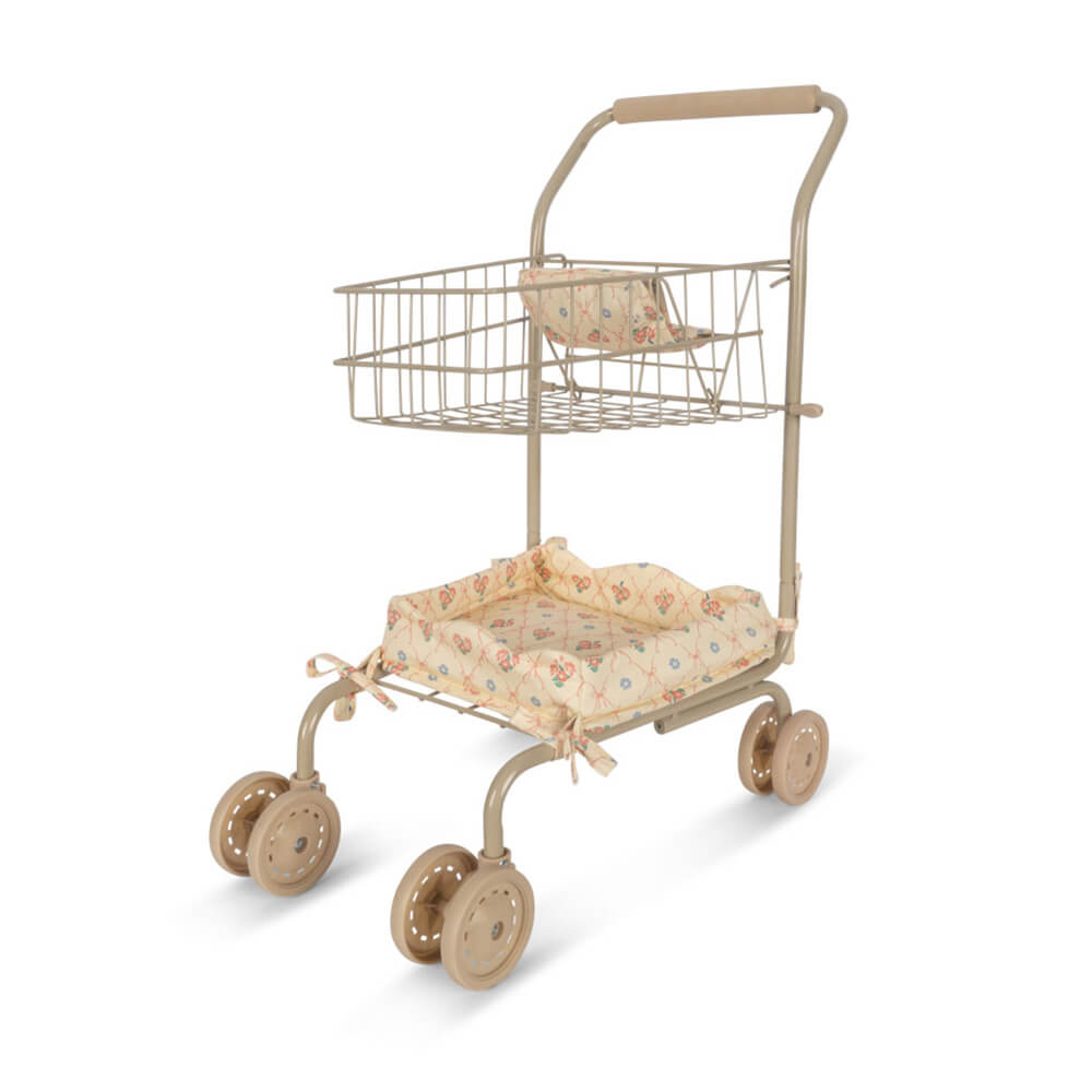 Kids Shopping Cart - Einkaufswagen mit Puppensitz aus recycelter Baumwolle von Konges Slojd kaufen - Spielzeug, Babykleidung & mehr