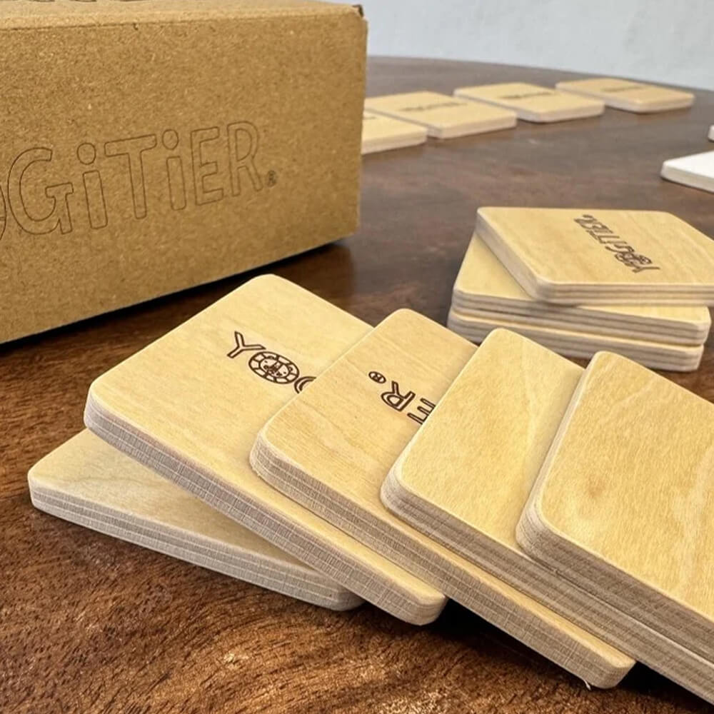 Kinder Yoga Memo aus FSC Holz von Yogitier kaufen - Spielzeug, Kinderzimmer, Babykleidung & mehr