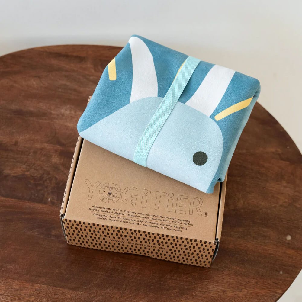 Kinder Yogamatte Tiermotiv aus Naturkautschuk von Yogitier kaufen - Spielzeug, Kinderzimmer, Babykleidung & mehr