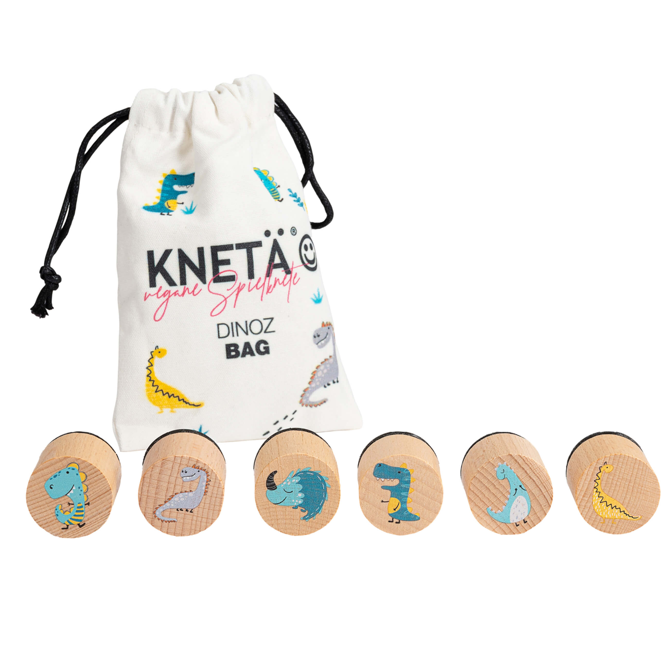 Holzstempel für Knete