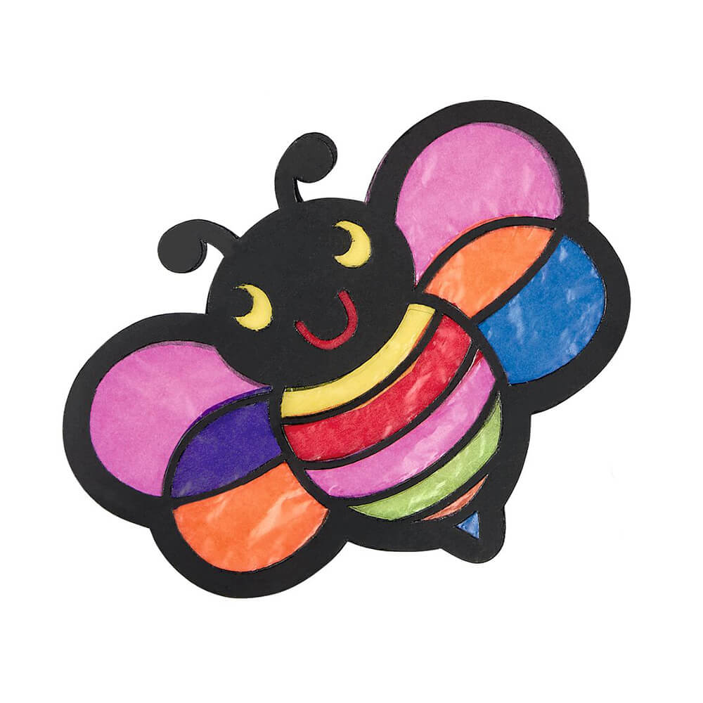 Krabbelkäfer Bunte Sonnenfänger aus Papier - Bastelset für 20 Fensterbilder von Moses Verlag kaufen - Kinderzimmer, Spielzeug, Geschenke, Babykleidung & mehr