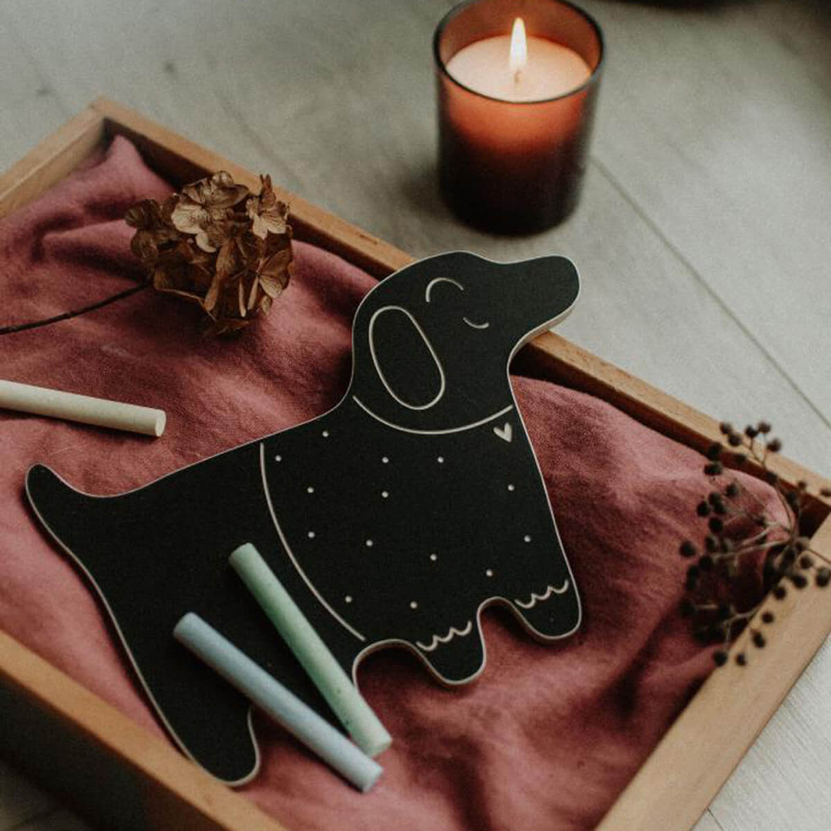 Kreidetafel aus Holz FSC von Milin kaufen - Spielzeug, Geschenke,, Babykleidung & mehr