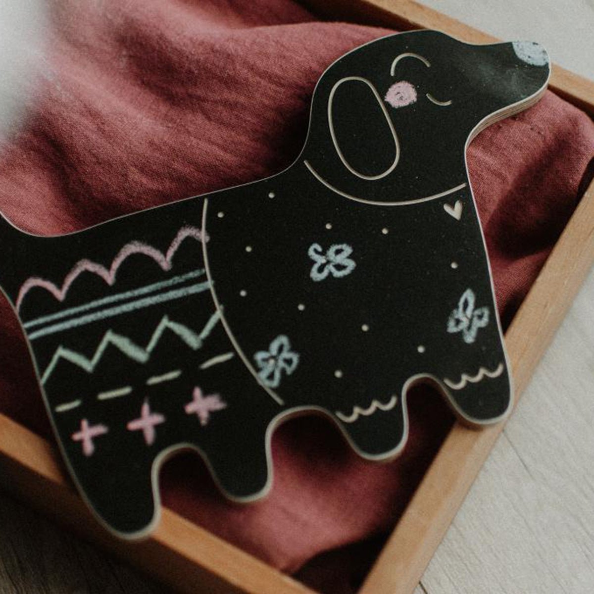 Kreidetafel aus Holz FSC von Milin kaufen - Spielzeug, Geschenke,, Babykleidung & mehr