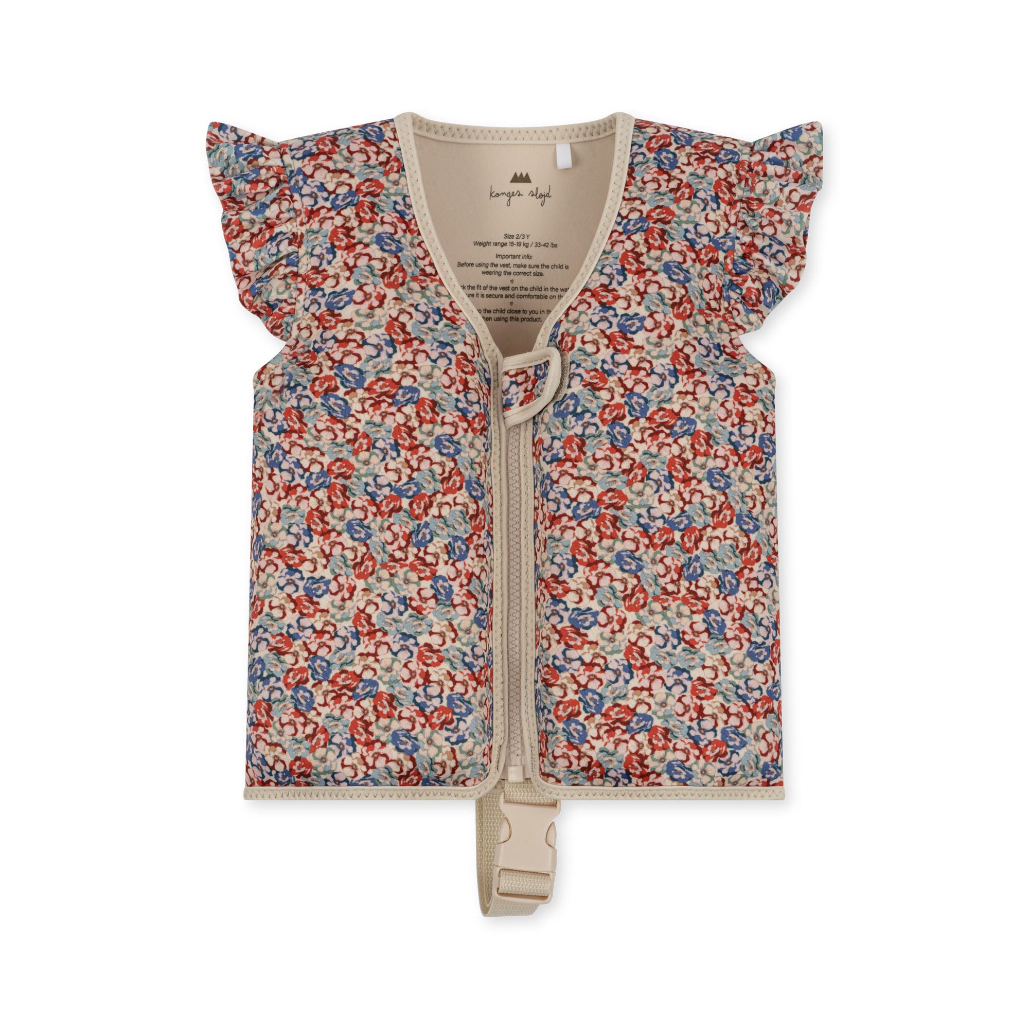 Schwimmweste Float Vest aus Neopren Rüschen