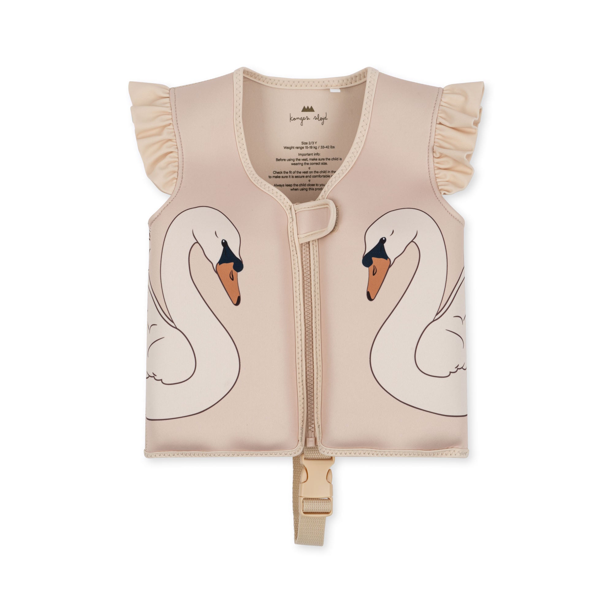 Schwimmweste Float Vest aus Neopren Rüschen