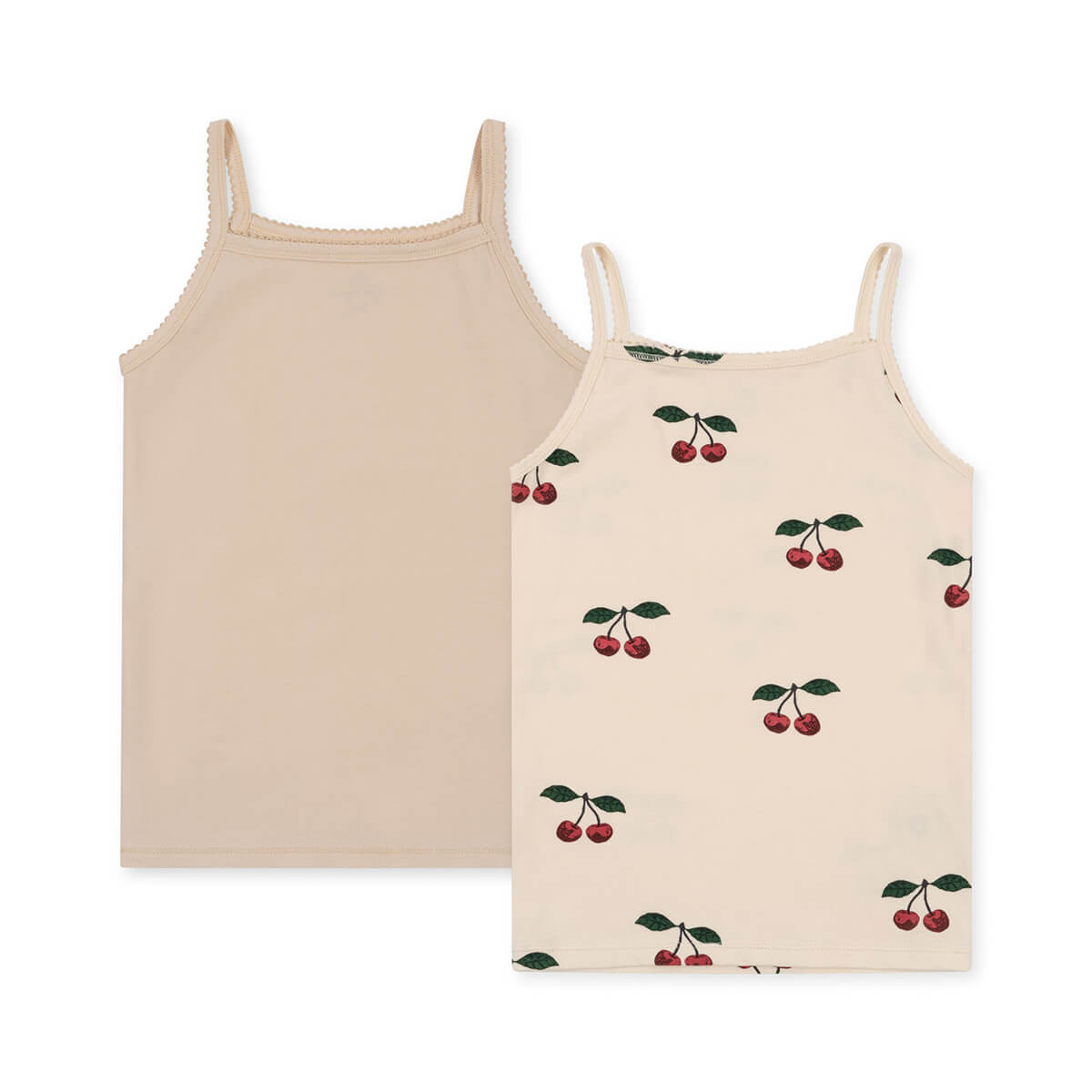 Basic Strap Top 2er Pack - Träger Unterhemd aus Bio-Baumwolle