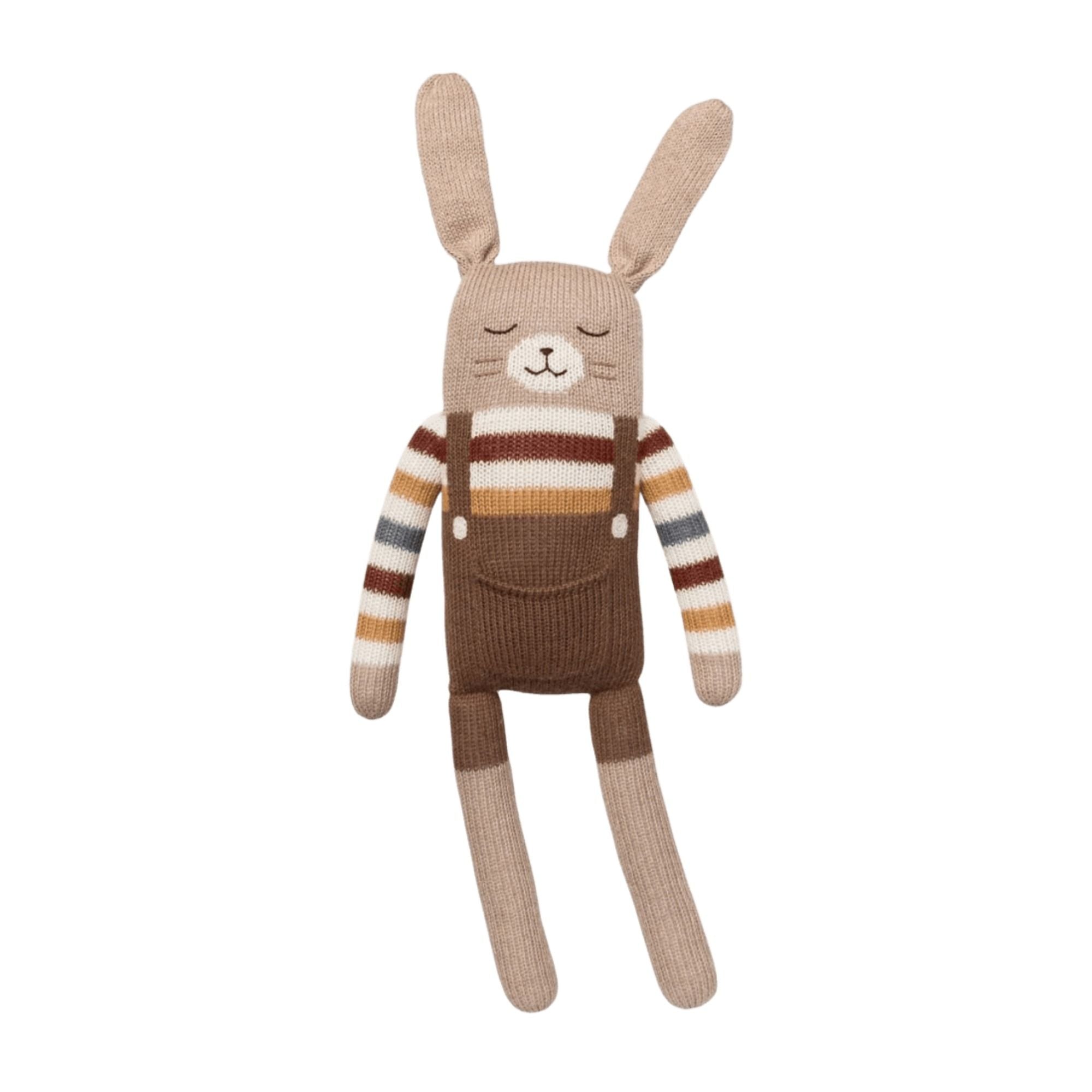 Large Bunny Kuscheltier für Babys Getrickt aus Alpaka Wolle von Main Sauvage kaufen - Baby, Spielzeug, Geschenke, Babykleidung & mehr