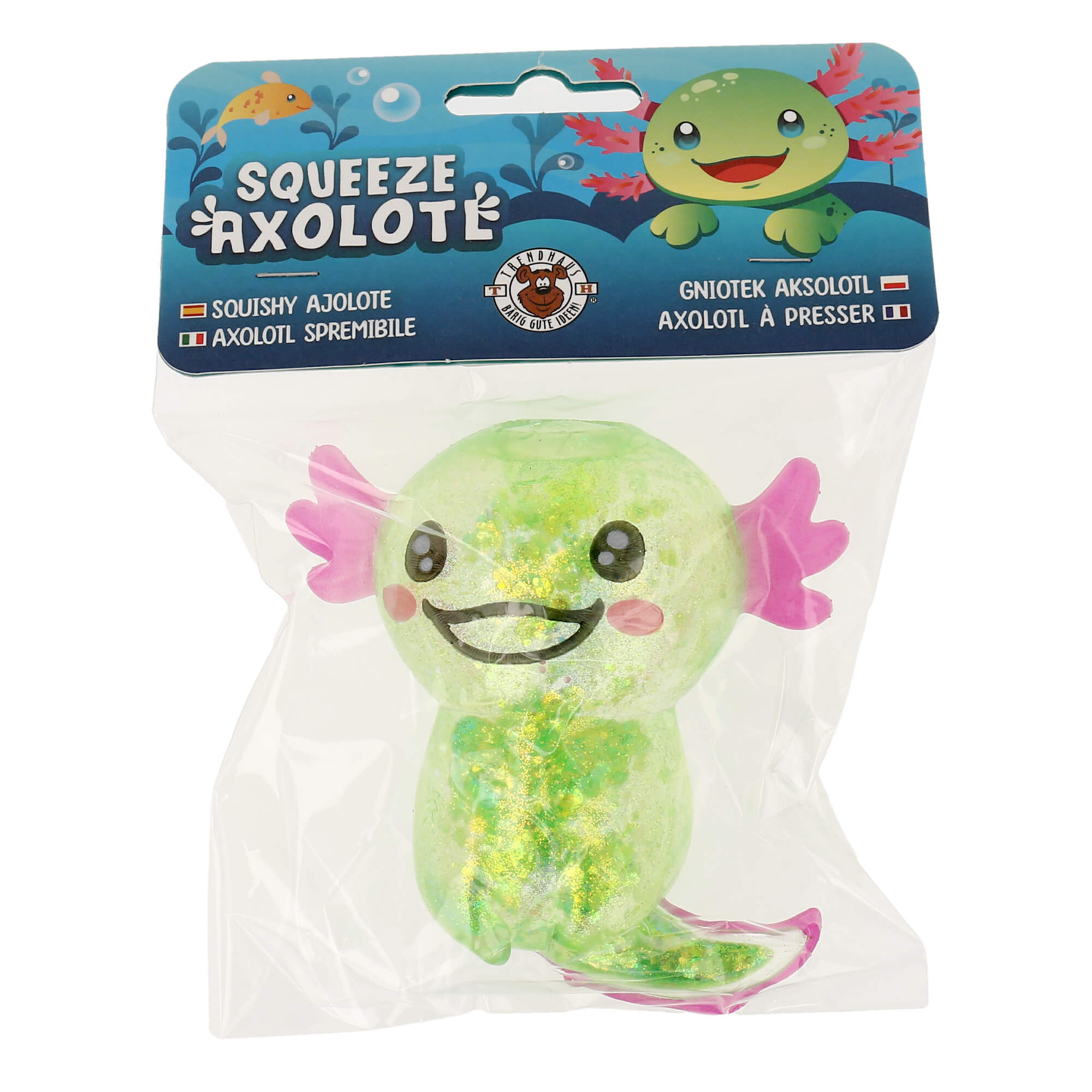 Glitzer-Maltose-Axolotl Squishy