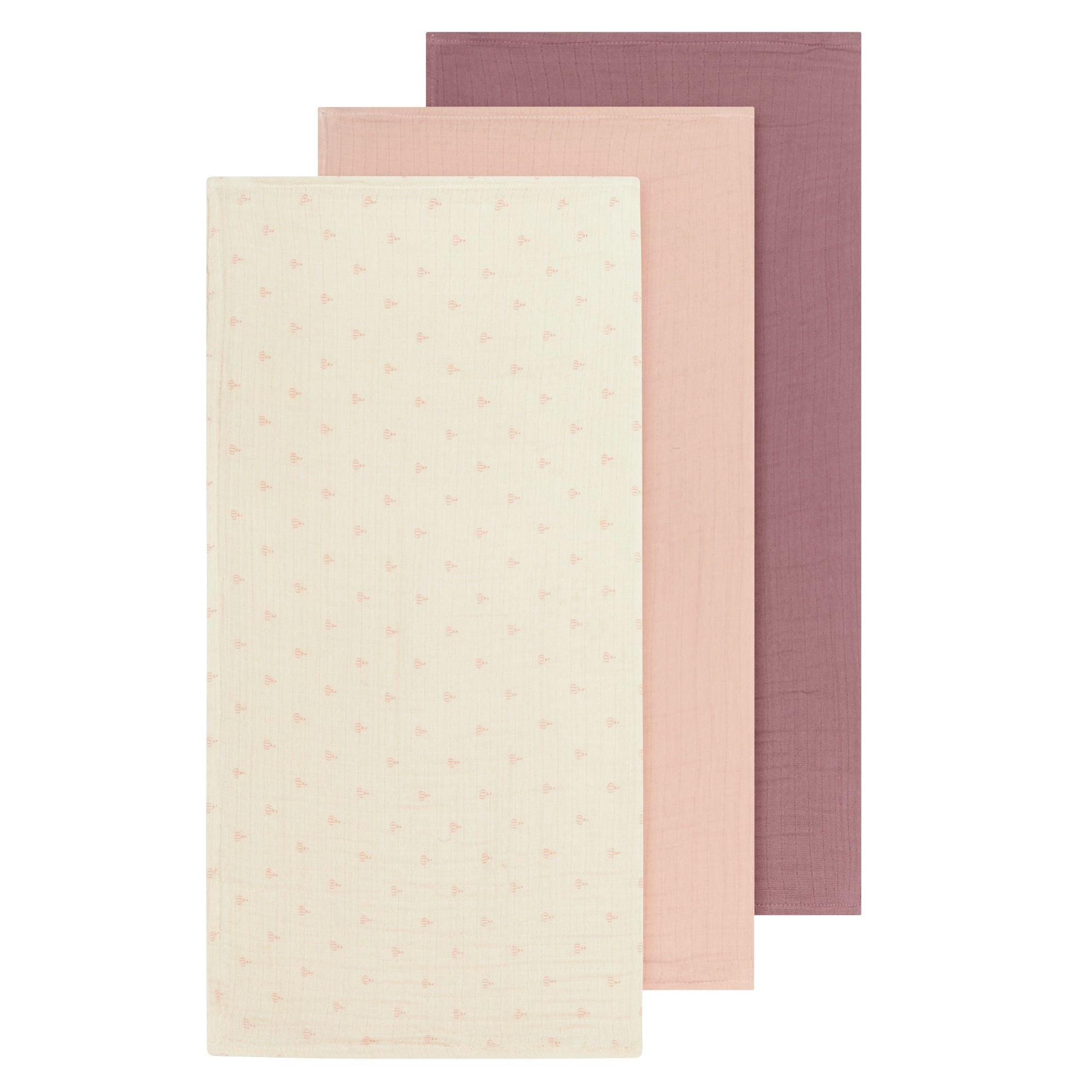 Mulltücher 3er Pack aus Bio-Baumwolle