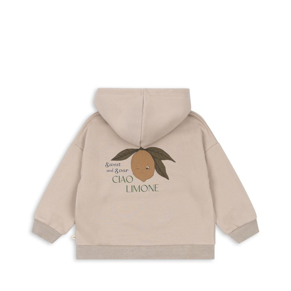 Lou Sweat Hood Print - Kapuzenjacke - aus Bio - Baumwolle OCS von Konges Slojd kaufen - Kleidung, Babykleidung & mehr