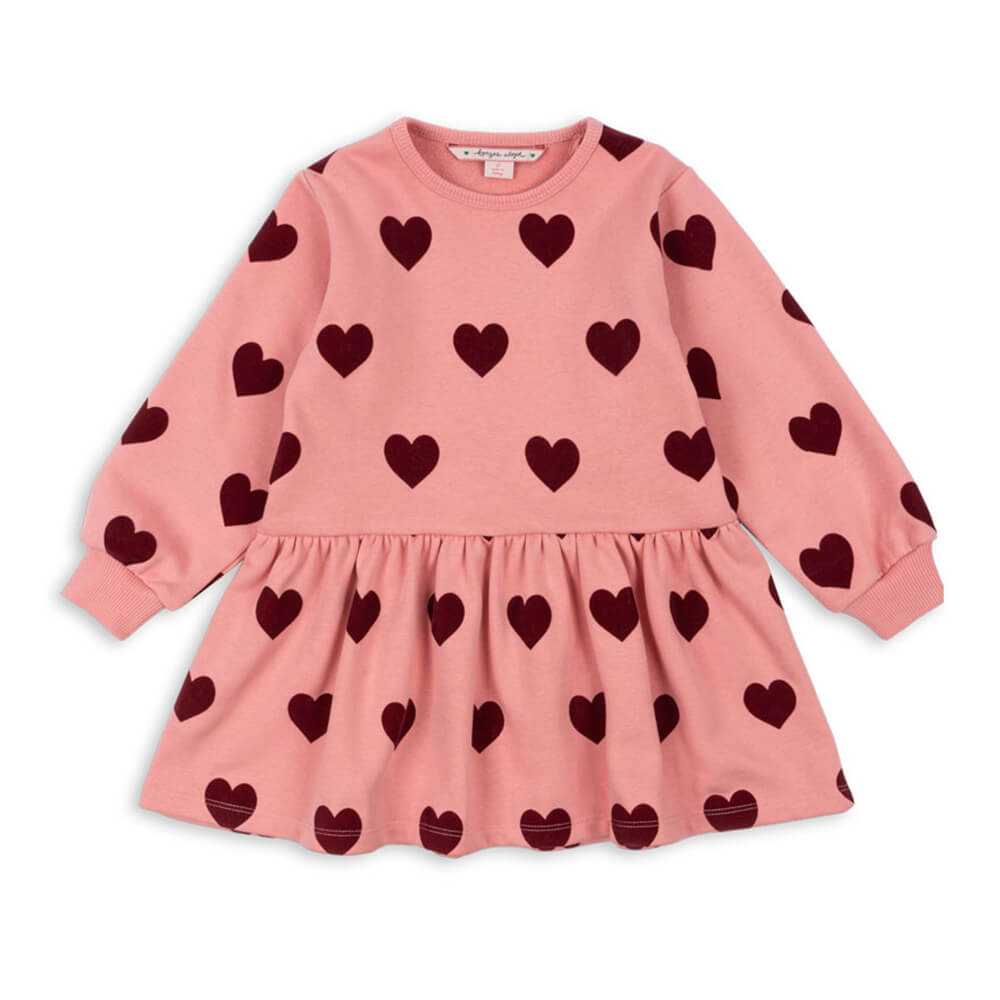 Lou Sweatdress Print - Kleid aus Bio - Baumwolle OCS von Konges Slojd kaufen - Kleidung, Babykleidung & mehr