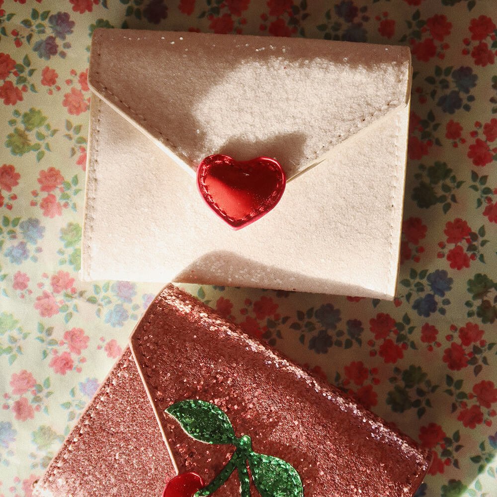 Love Letter Wallet - Glitzer - Geldbeutel aus PET von Konges Slojd kaufen - Kleidung, Spielzeug, Babykleidung & mehr