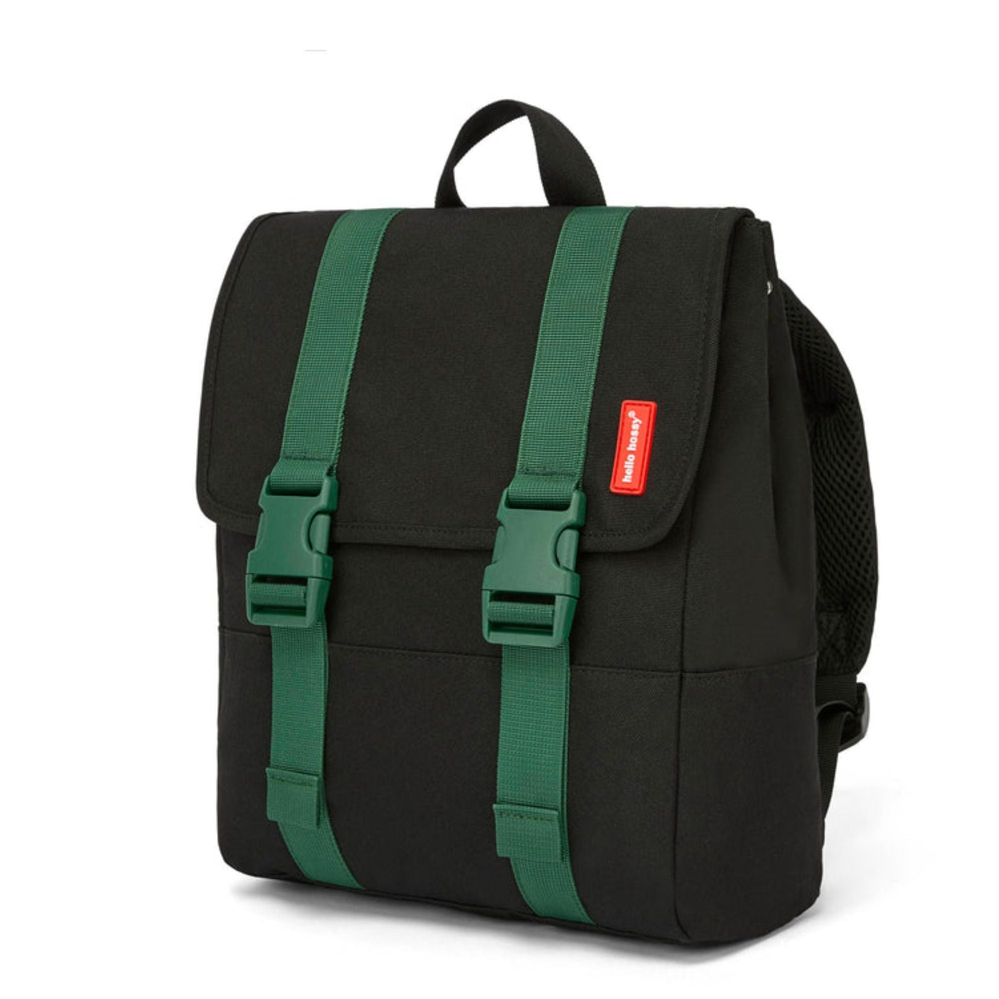 Rucksack mit Schnallen aus 100% recyceltem Polyester