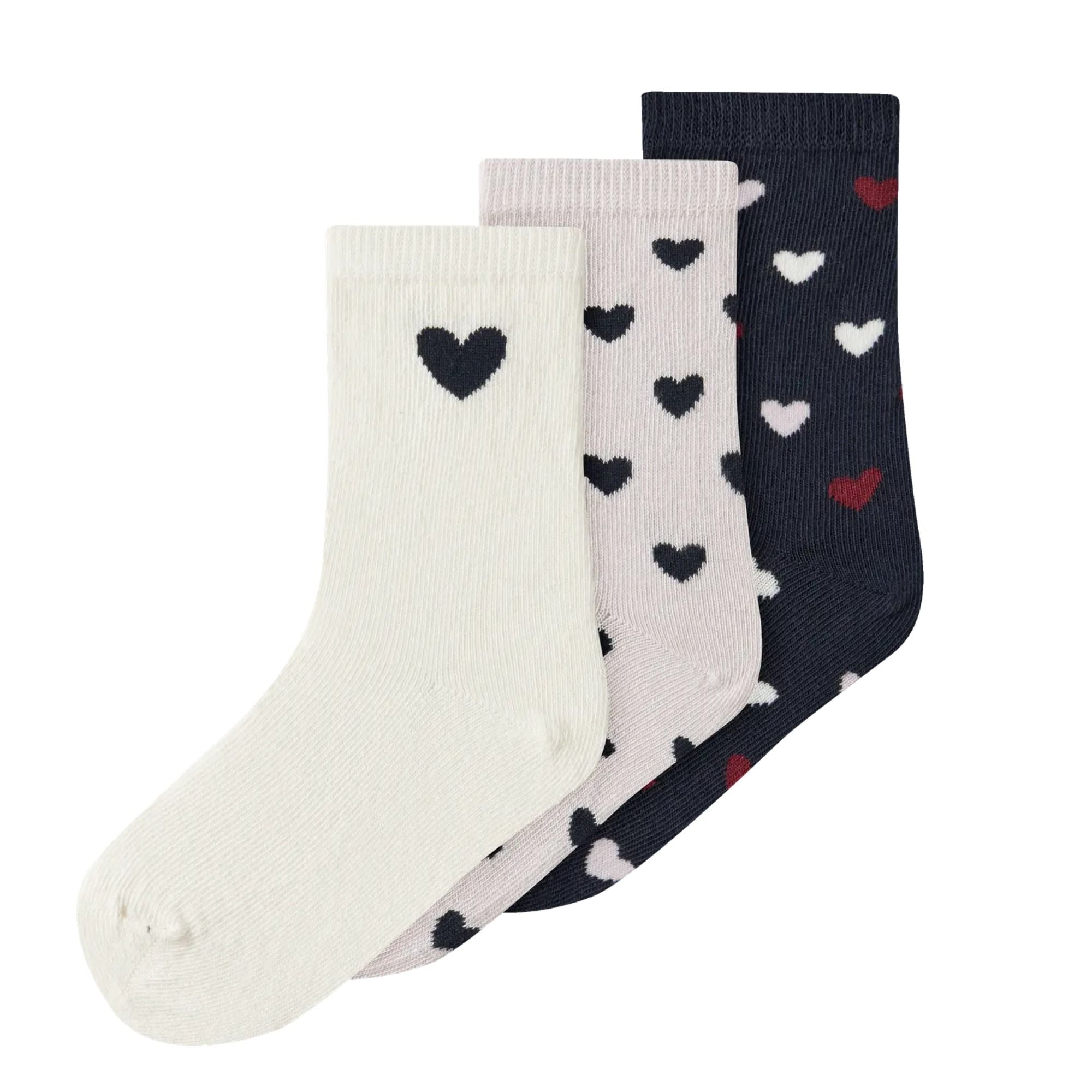 Kinder Socken - 3er Pack aus Bio-Baumwolle