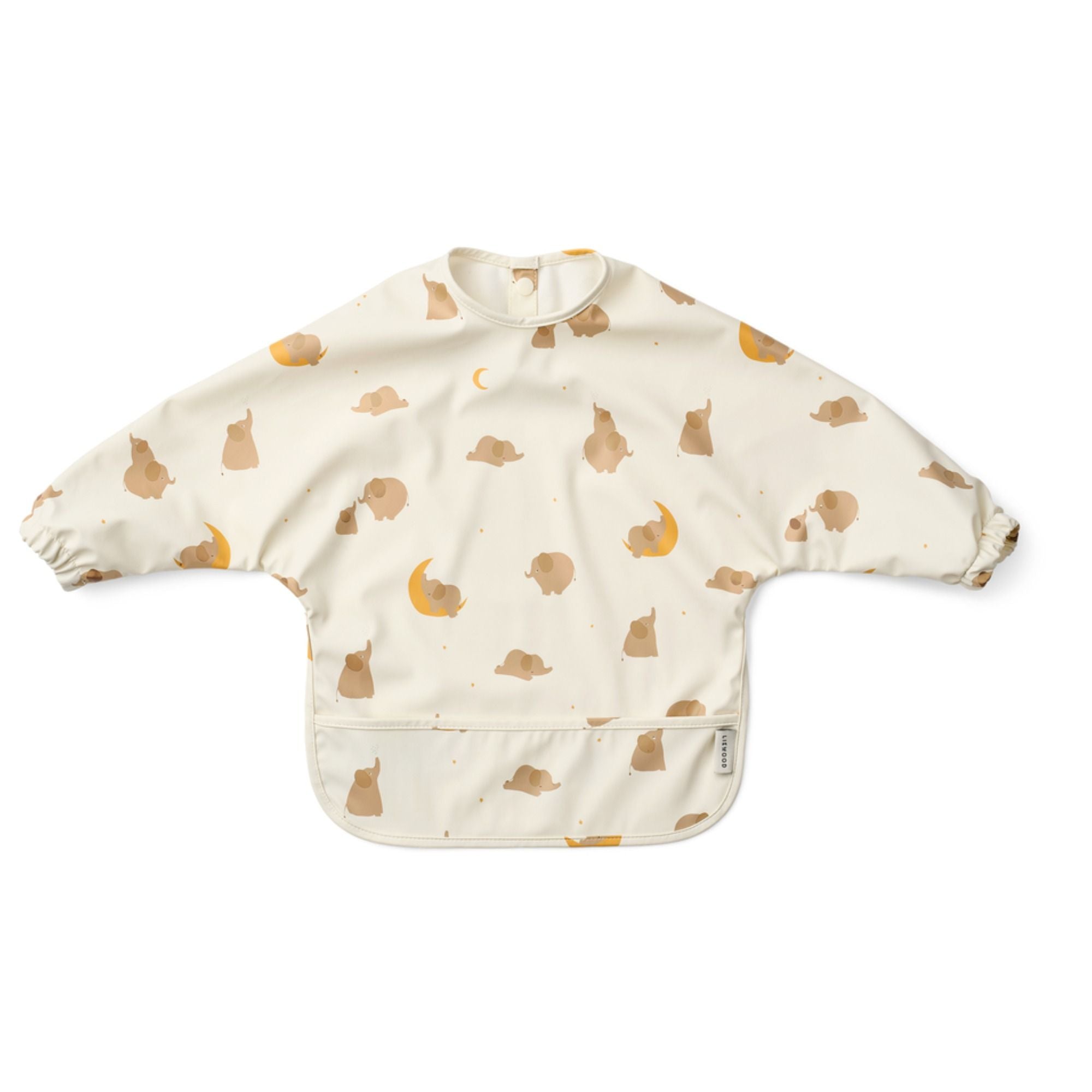 Merle Lätzchen mit langen Ärmeln aus 100% Recyceltem Polyester