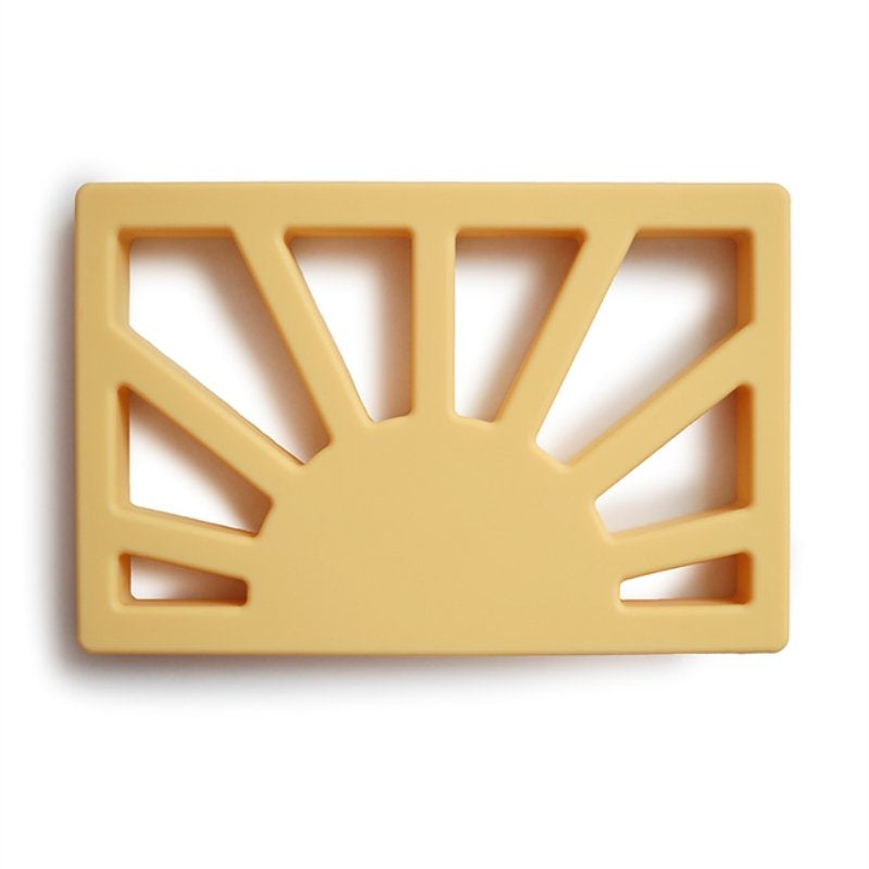 Mushie Beißring “Teether Sun Muted Yellow” von mushie kaufen - Spielzeug, Babykleidung & mehr
