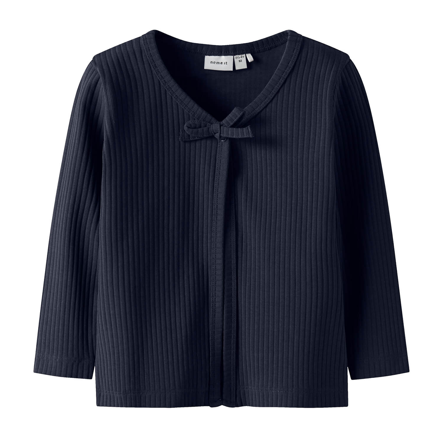 Kinder Cardigan zum binden aus Bio-Baumwolle