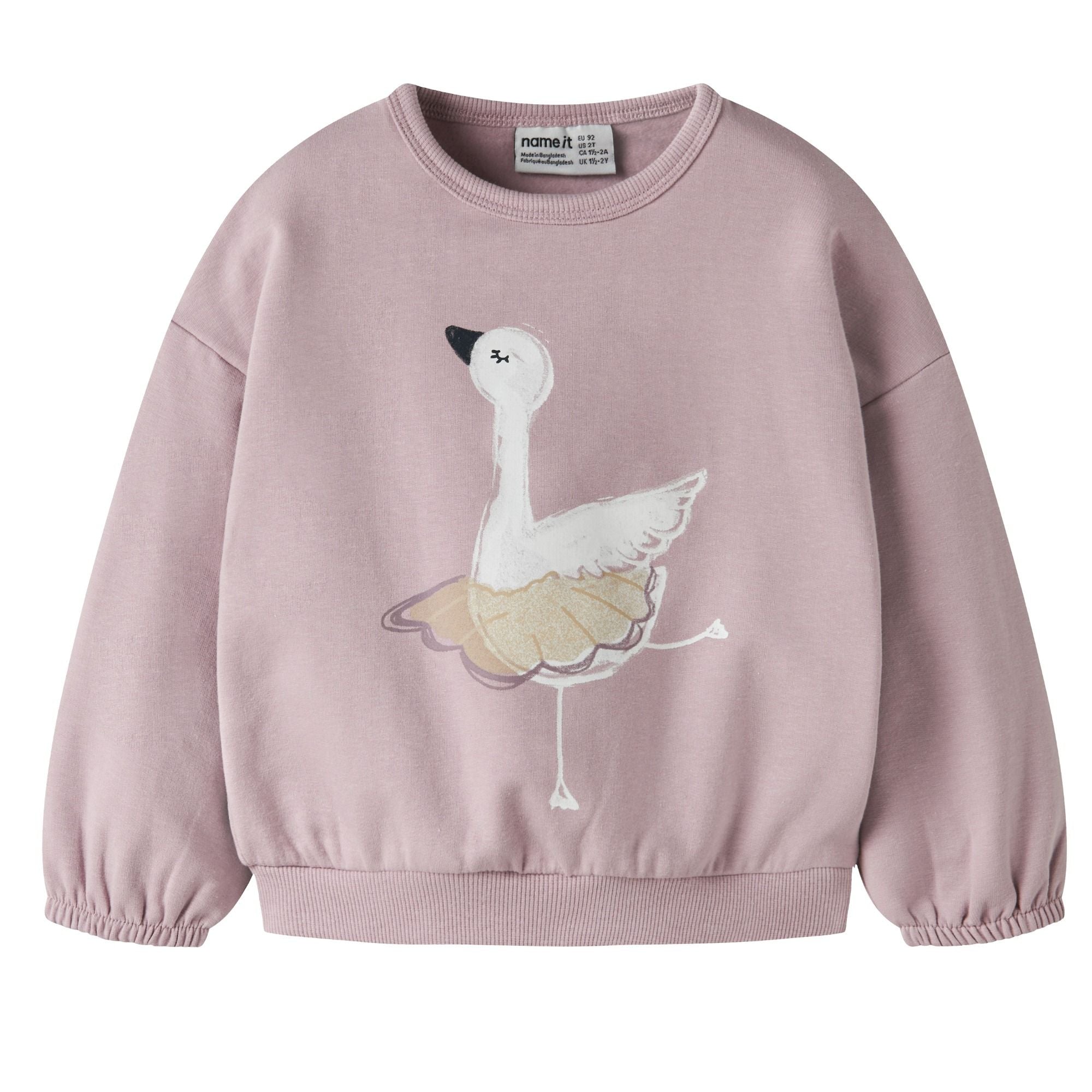 Kinder Sweatshirt Print aus Bio-Baumwolle