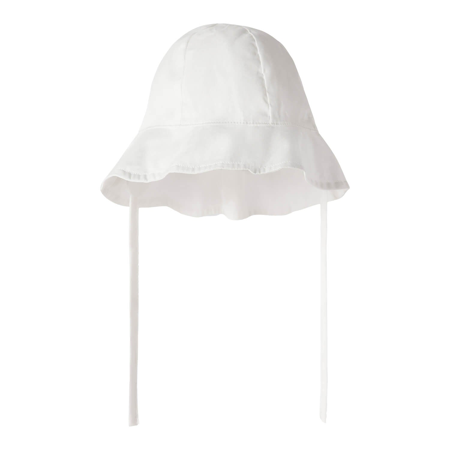 Baby Sonnenhut zum Binden aus Baumwolle