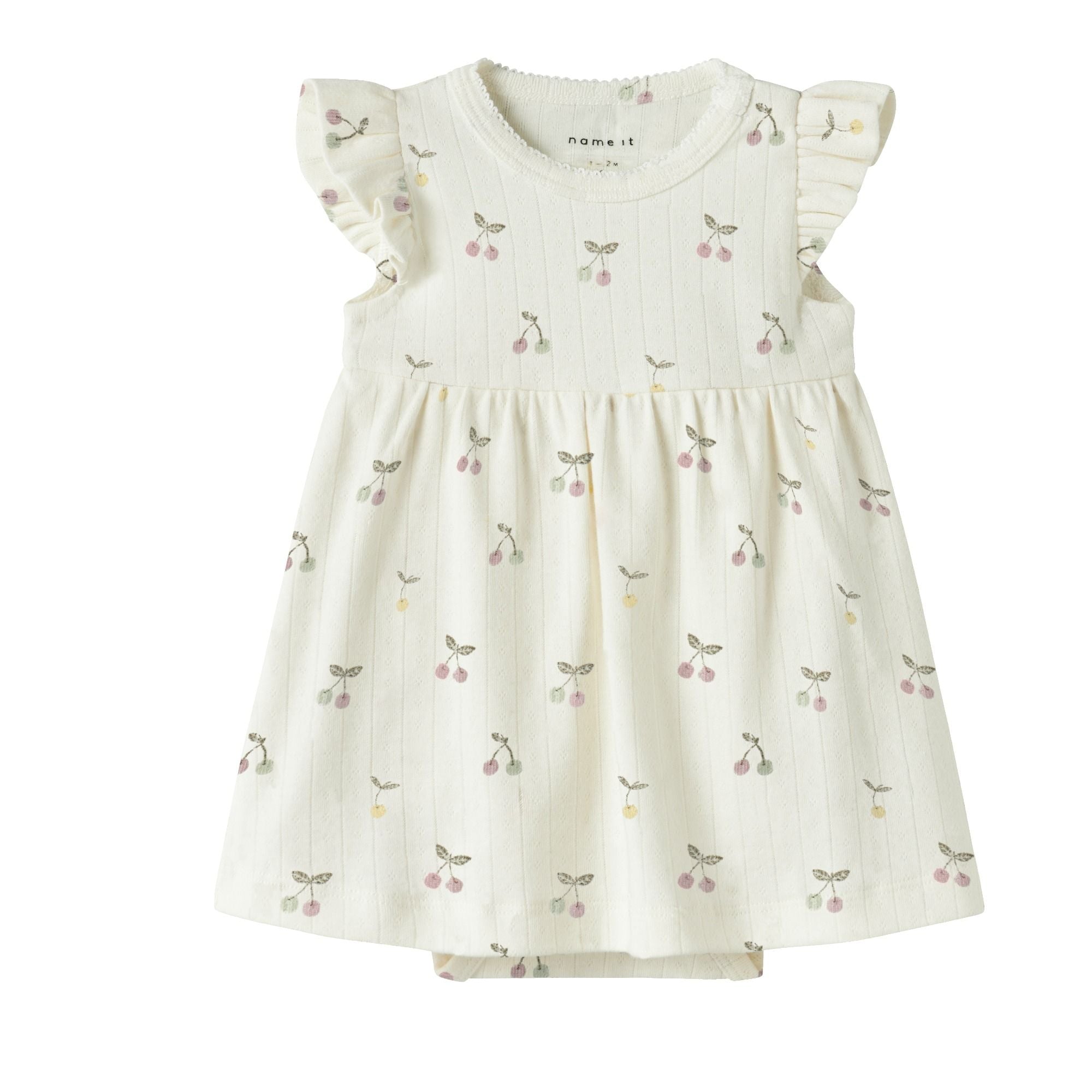 Baby Bodykleid Cherry aus Baumwolle