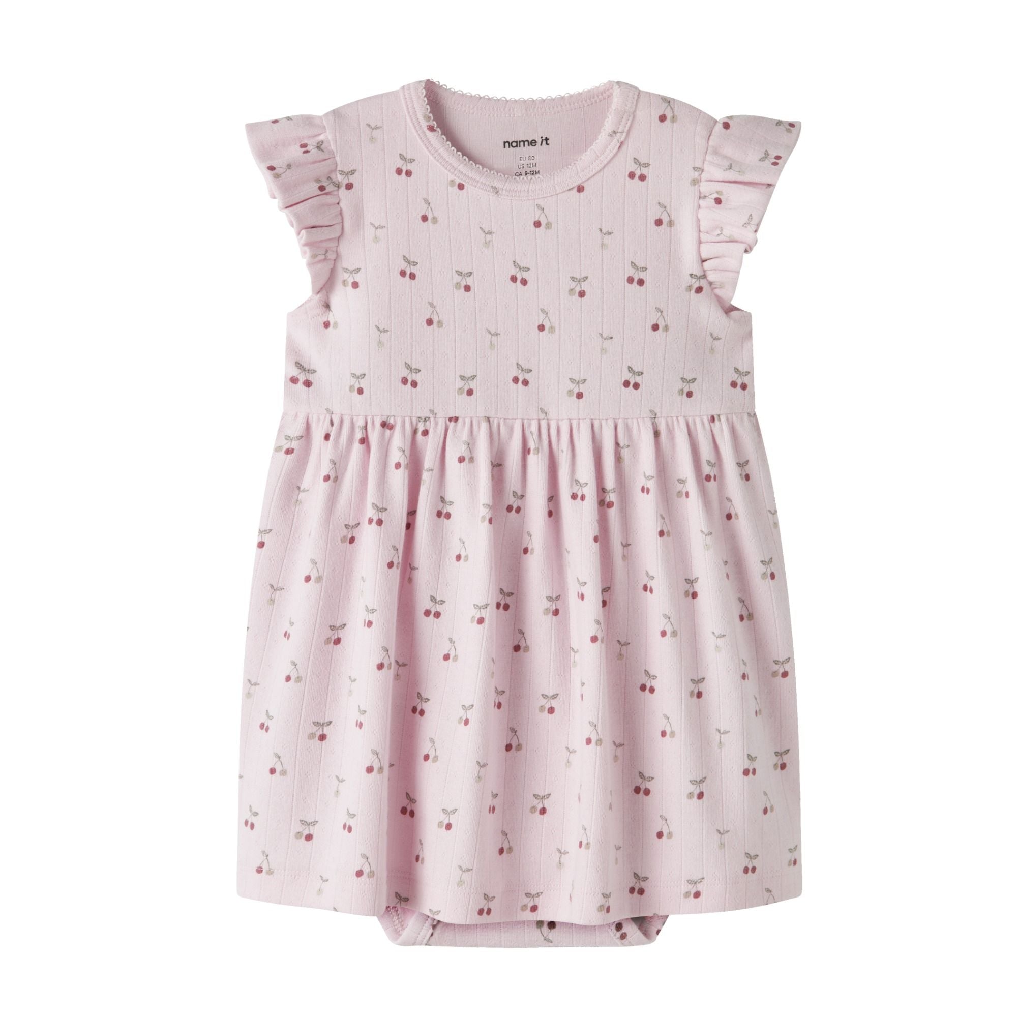 Baby Bodykleid Cherry aus Baumwolle