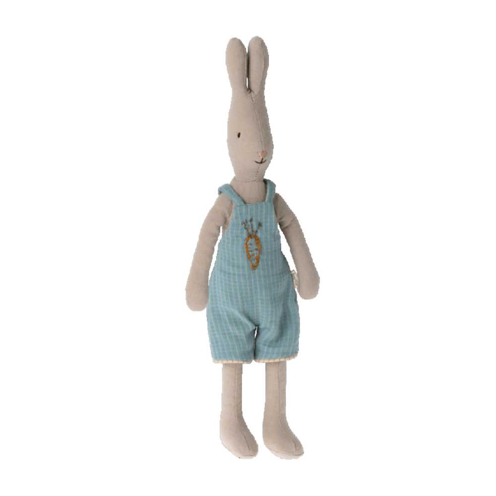 Hase Größe 2 Stoffpuppe 27 / 31 cm aus Baumwolle