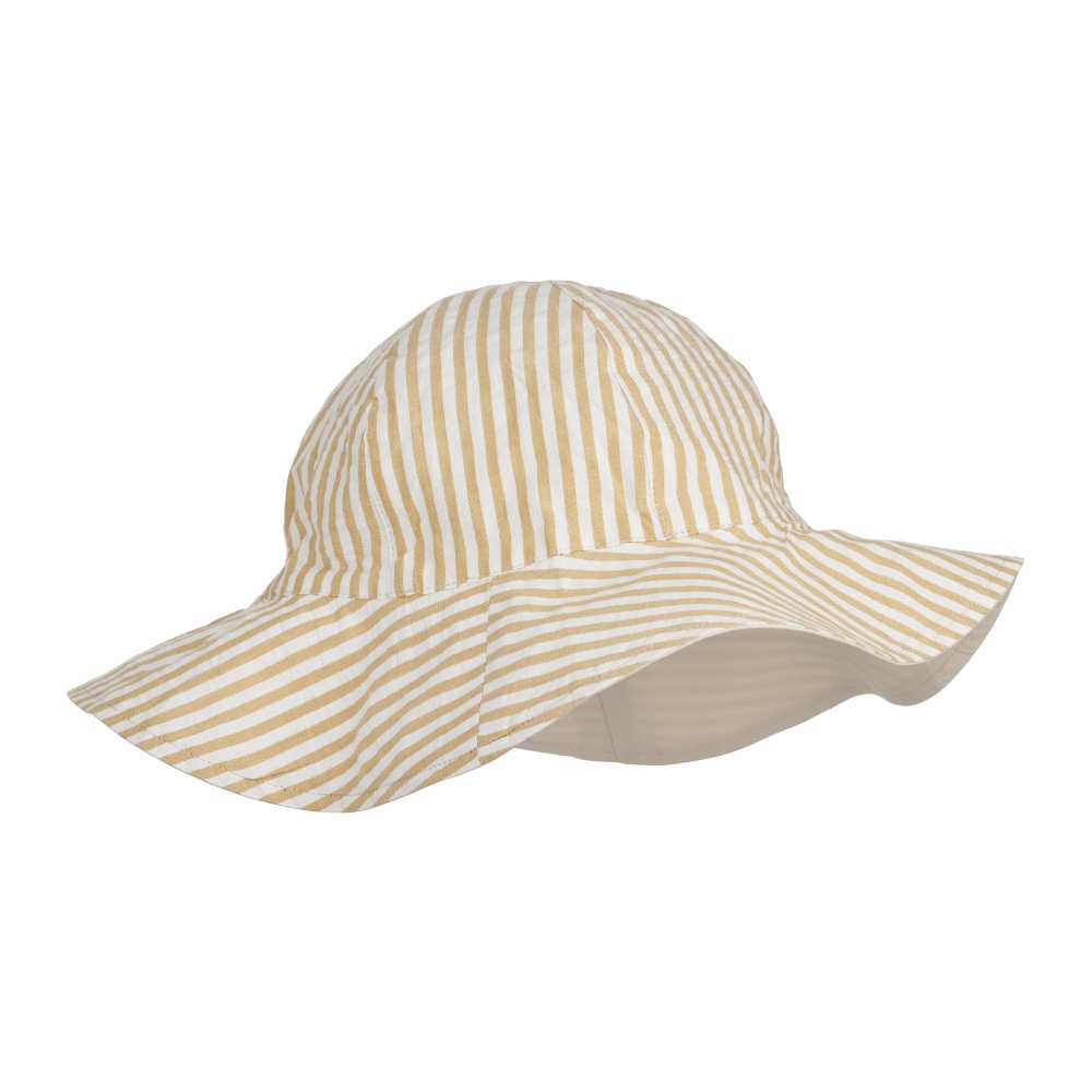 Wende Sonnenhut aus 100% Bio-Baumwolle - Modell: Amelia