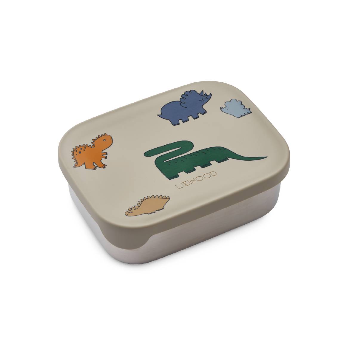 Brotdose Gemustert mit Silikon Deckel - Modell: Arthur