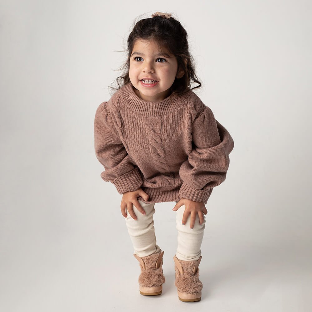 Niena Sweater aus 100% Merinowolle von Donsje kaufen - Kleidung, Babykleidung & mehr