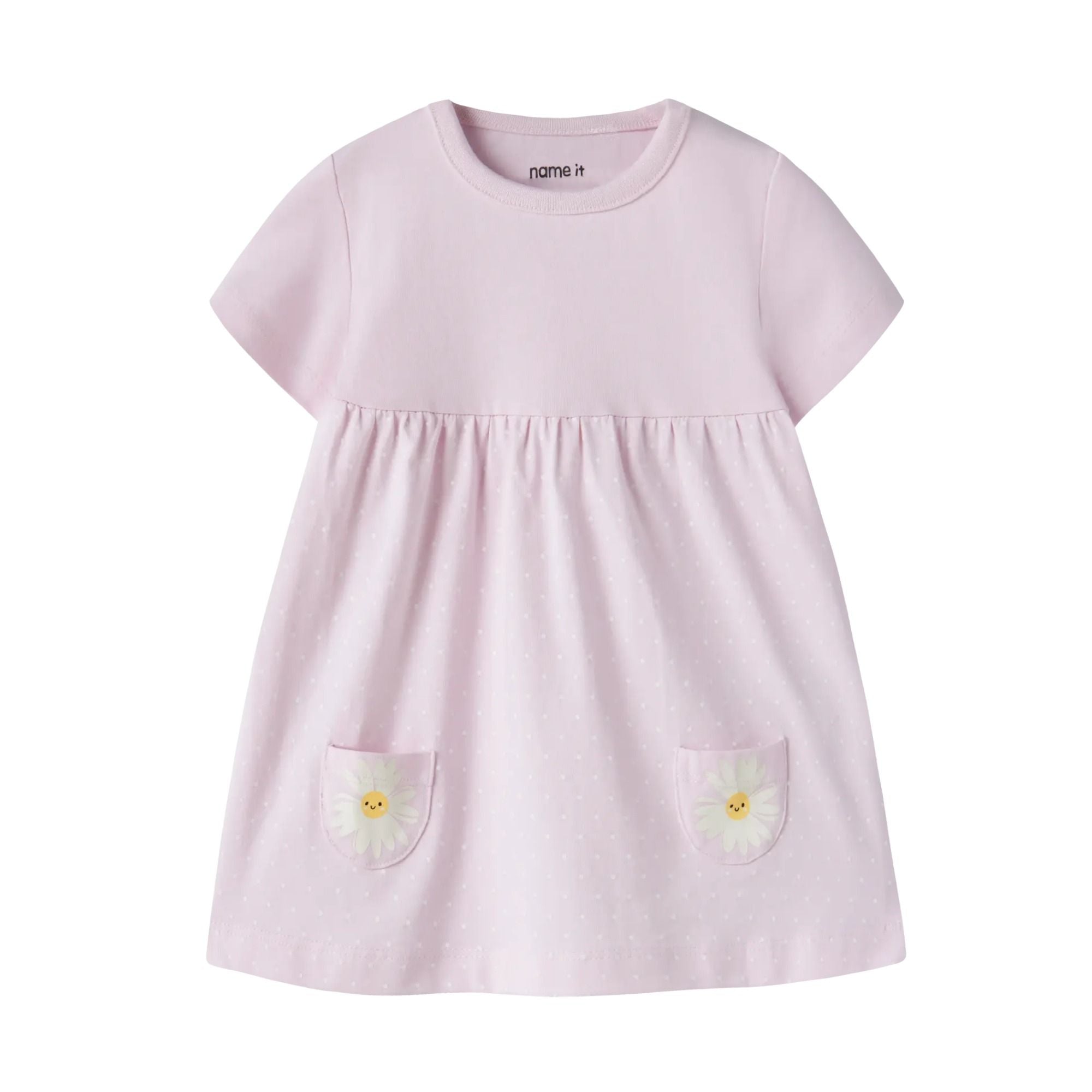 Baby Jersey-Kleid aus Baumwolle