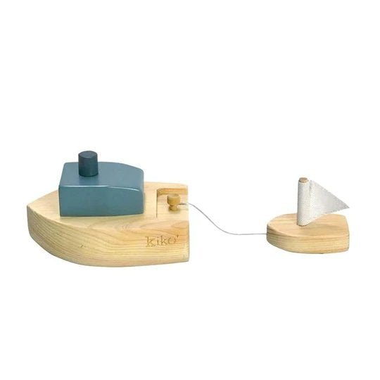 Ofune Aufziehboot aus Holz von Kiko+ & gg* kaufen - Spielzeug, Geschenke, Babykleidung & mehr