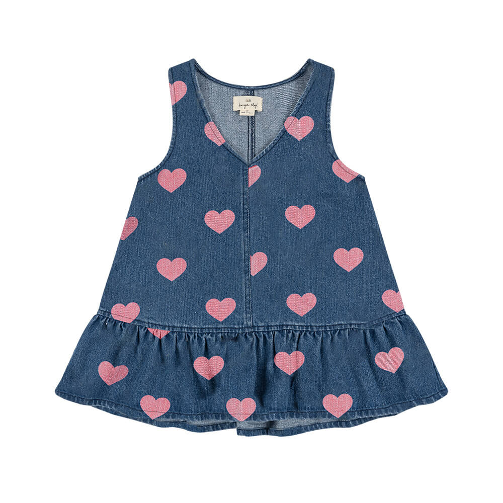 Magot Dress All Over - Jeanskleid aus 100% Bio-Baumwolle