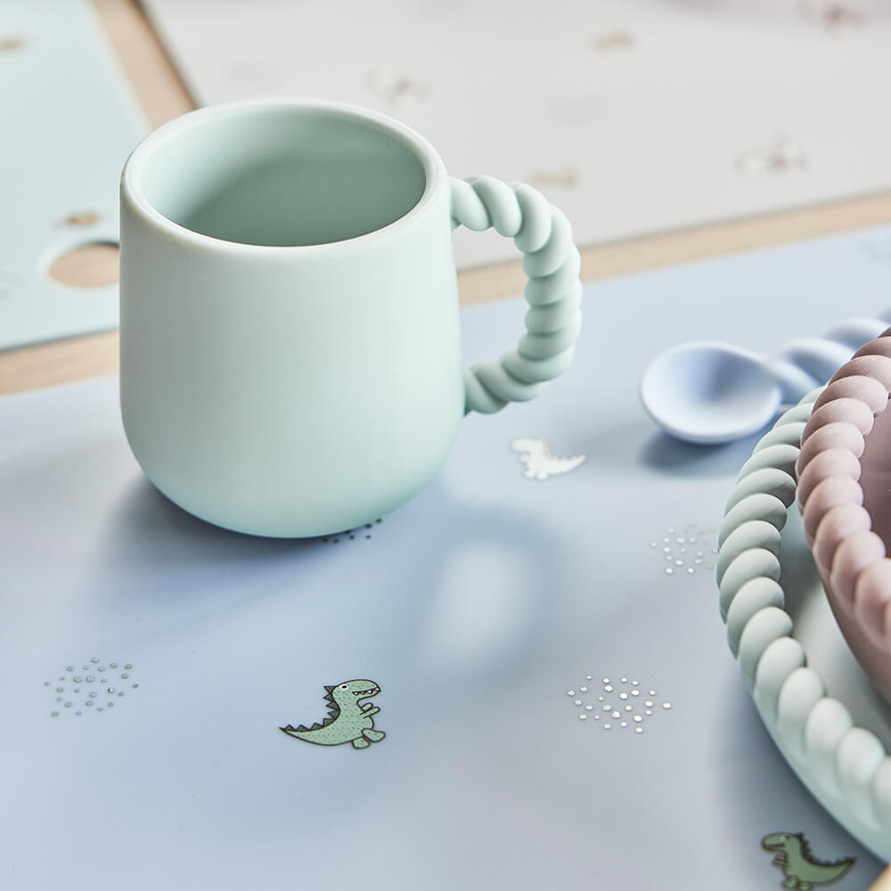 Placemat - Platzmatte Dino Rechteckig aus 100% Silikon von OYOY kaufen - Alltagshelfer, Babykleidung & mehr