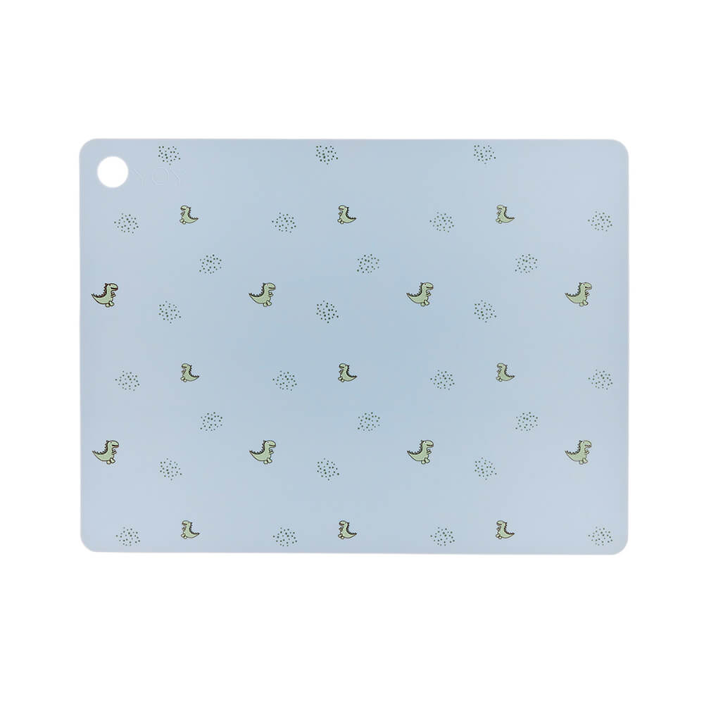 Placemat - Platzmatte Dino Rechteckig aus 100% Silikon von OYOY kaufen - Alltagshelfer, Babykleidung & mehr