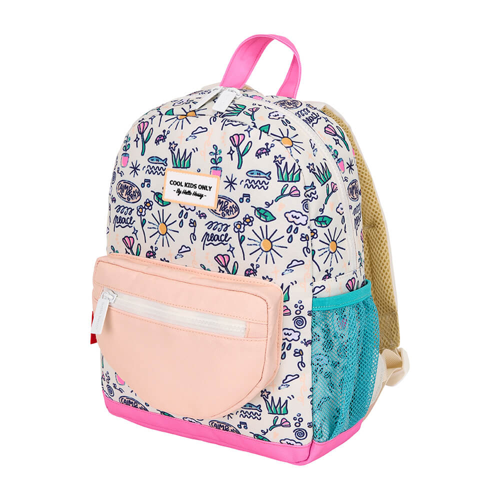 Rucksack Rund - Gemustert aus 100% recyceltem Polyester