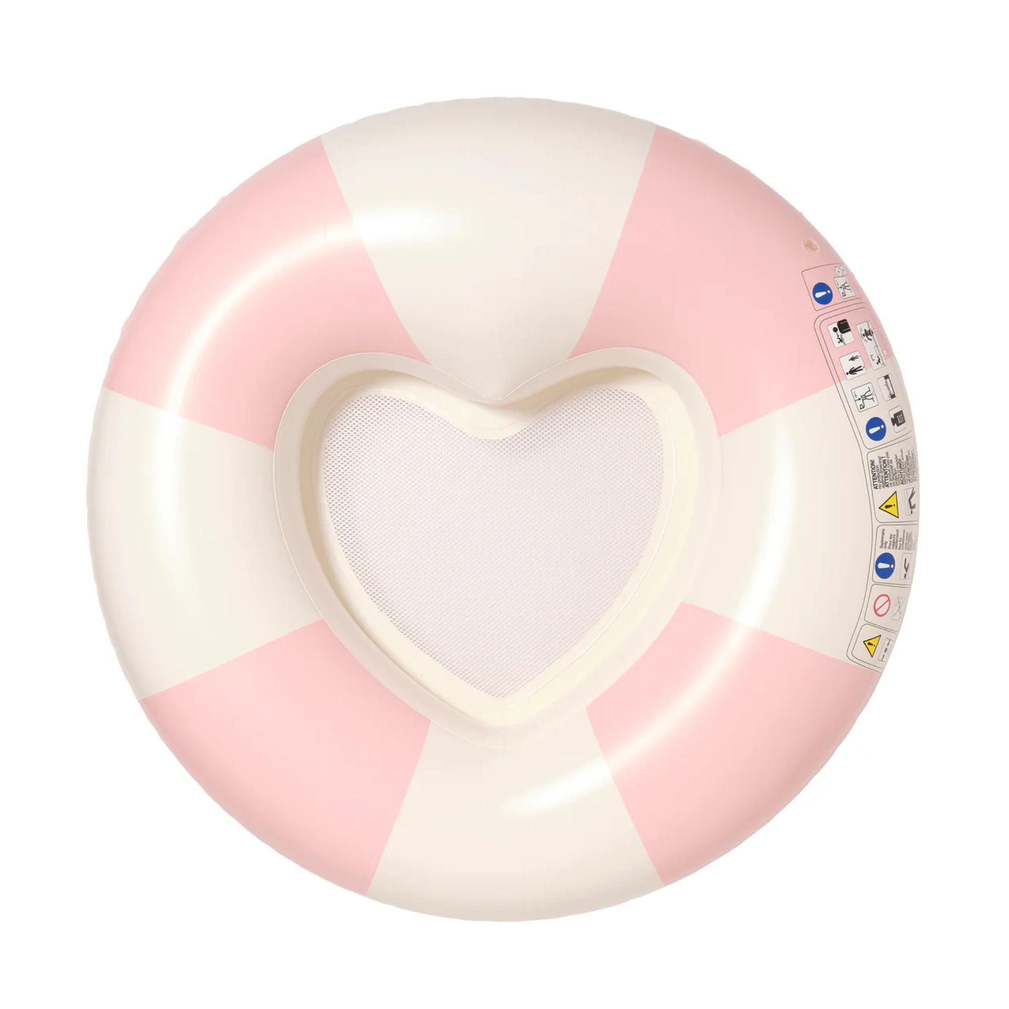 Luxe Pool Ring - Schwimmring mit Netz aus PVC