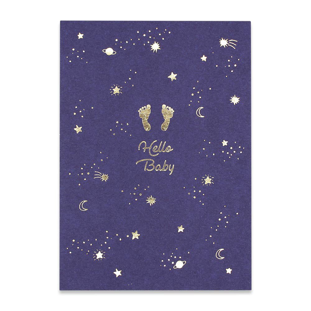 Postkarte Hello Baby von Ava & Yves kaufen - Spielzeug, Alltagshelfer, Geschenke, Kinderzimmer, Babykleidung & mehr