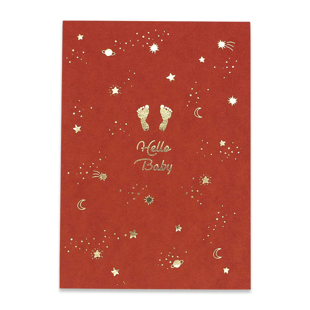 Postkarte Hello Baby von Ava & Yves kaufen - Spielzeug, Alltagshelfer, Geschenke, Kinderzimmer, Babykleidung & mehr