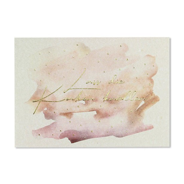 Postkarte mit Goldeffekten von Ava & Yves kaufen - Spielzeug, Alltagshelfer, Geschenke, Kinderzimmer, Babykleidung & mehr