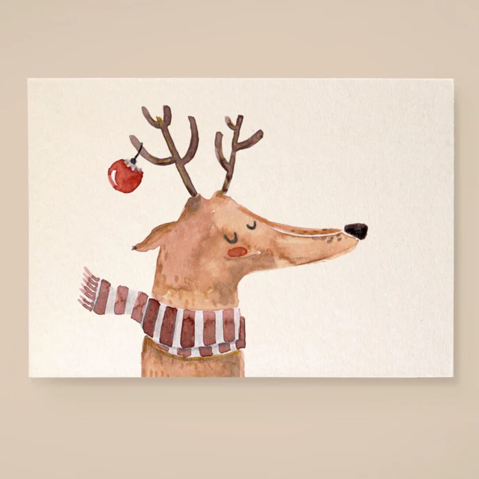 Postkarten mit Weihnachtsmotive aus Holzschliffpappe von leevje kaufen - Alltagshelfer, Geschenke, Babykleidung & mehr