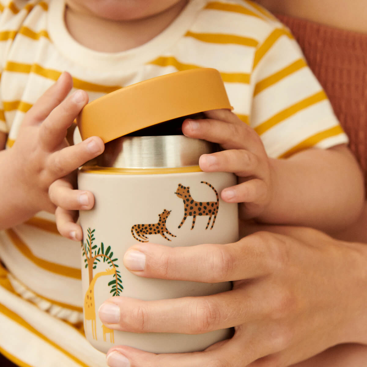 Printed Thermo Lebensmittelgefäß Modell: Kian von Liewood kaufen - Alltagshelfer, Babykleidung & mehr