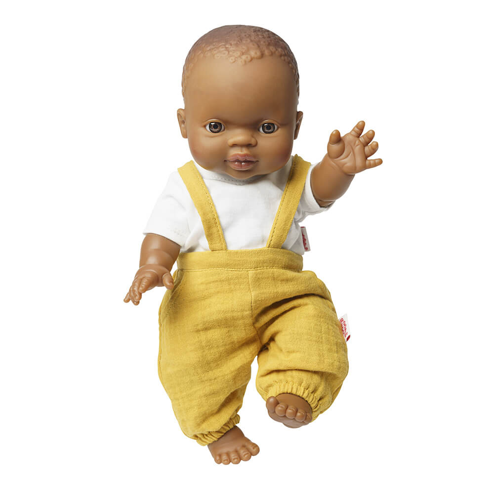 Puppen - Latzhose Gr. 28 - 35 cm aus 100 % Bio - Baumwolle von Heless kaufen - Spielzeug, Geschenke, Babykleidung & mehr