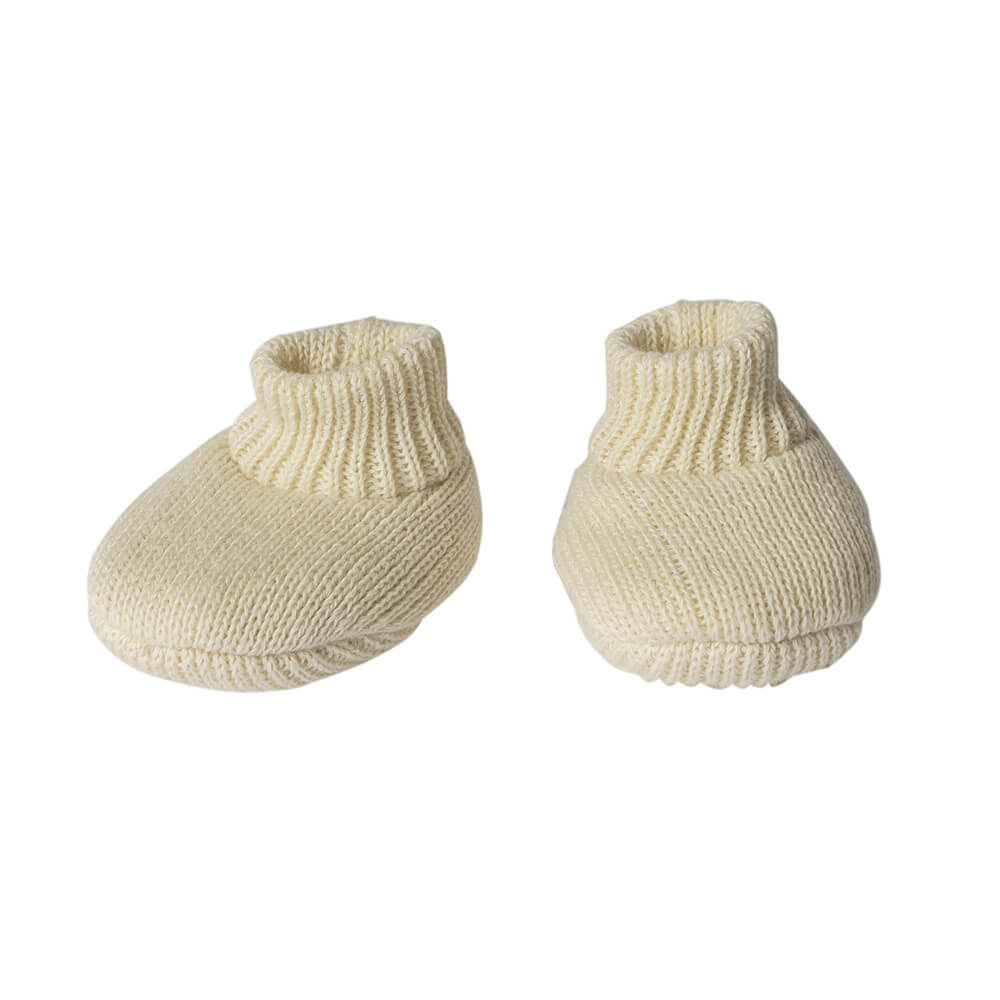 Puppen - Strickset mit Bommelmütze und Strickschuhen Gr. 28 - 35 cm aus 100 % Bio - Baumwolle von Heless kaufen - Spielzeug, Geschenke, Babykleidung & mehr