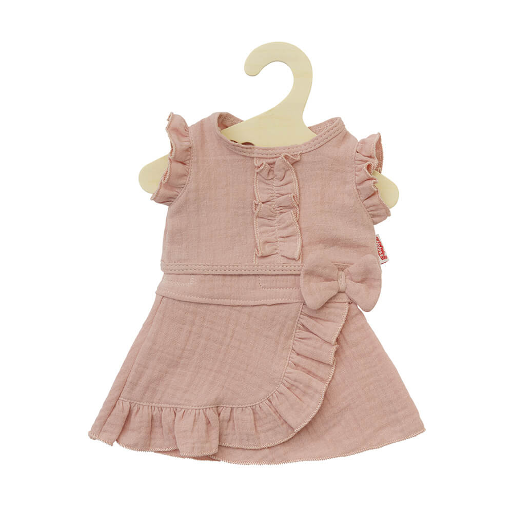 Puppen - Wickelrock mit Rüschen - Top Gr. 35 - 45 cm aus 100 % Bio - Baumwolle von Heless kaufen - Spielzeug, Geschenke, Babykleidung & mehr