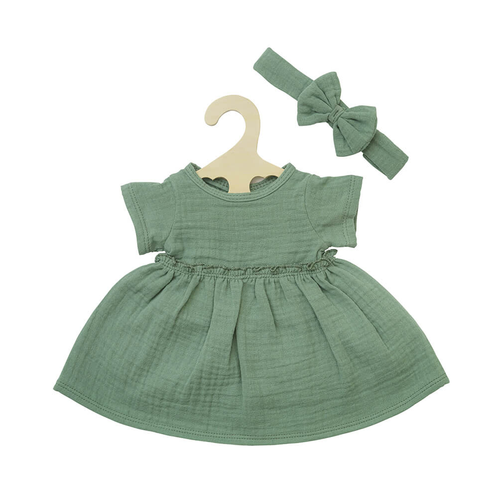 Puppenkleid Gr. 28 - 35 cm aus 100 % Bio - Baumwolle von Heless kaufen - Spielzeug, Geschenke, Babykleidung & mehr