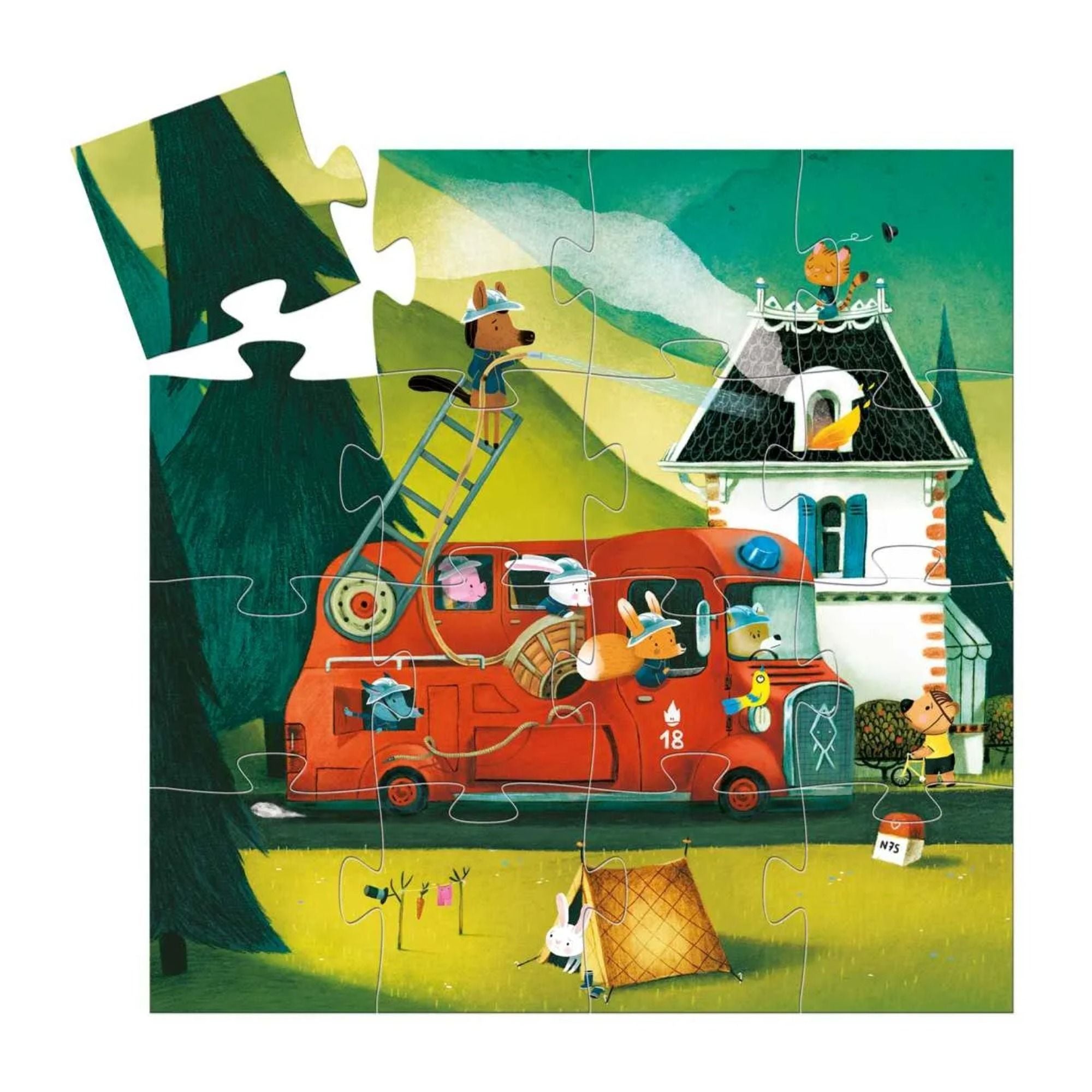 Puzzle in dekorativer Box 16 Teile von Fantasie4Kids kaufen - Spielzeug, Geschenke,, Babykleidung & mehr