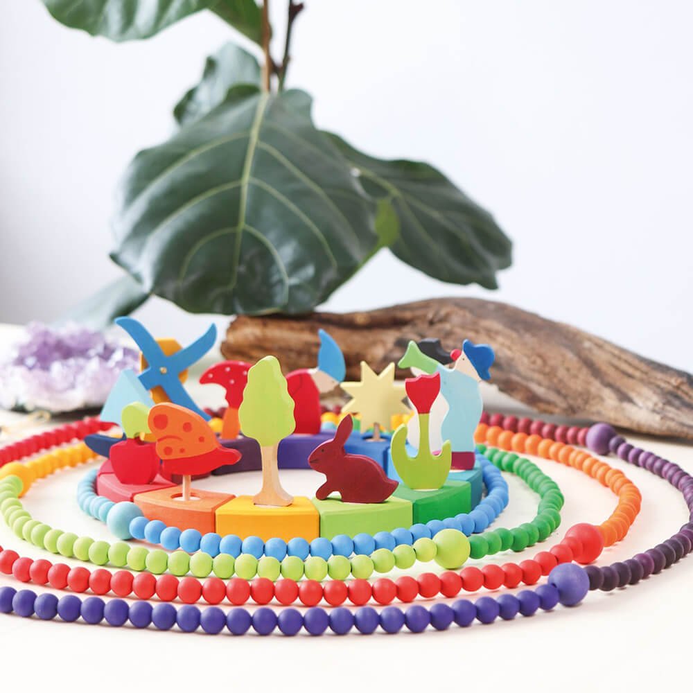 Regenbogen Festtagsring aus Holz von Grimm´s kaufen - Spielzeug, Geschenke, Babykleidung & mehr